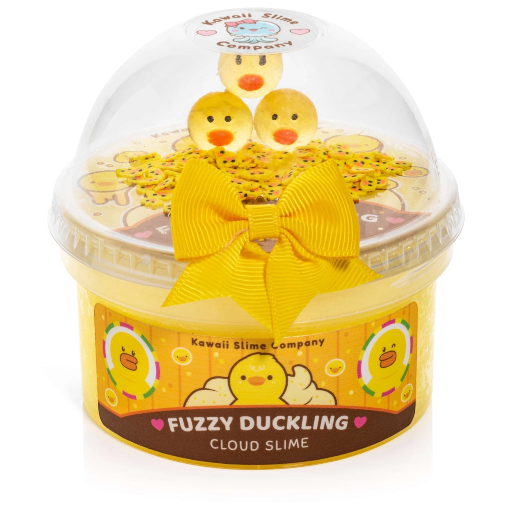 Fuzzy Duckling Cloud Slime (4Pcs/Case) - Ws