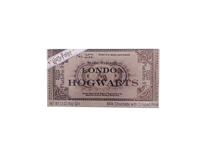 Harry Potter Milk Chocolate Train Ticket Candy &