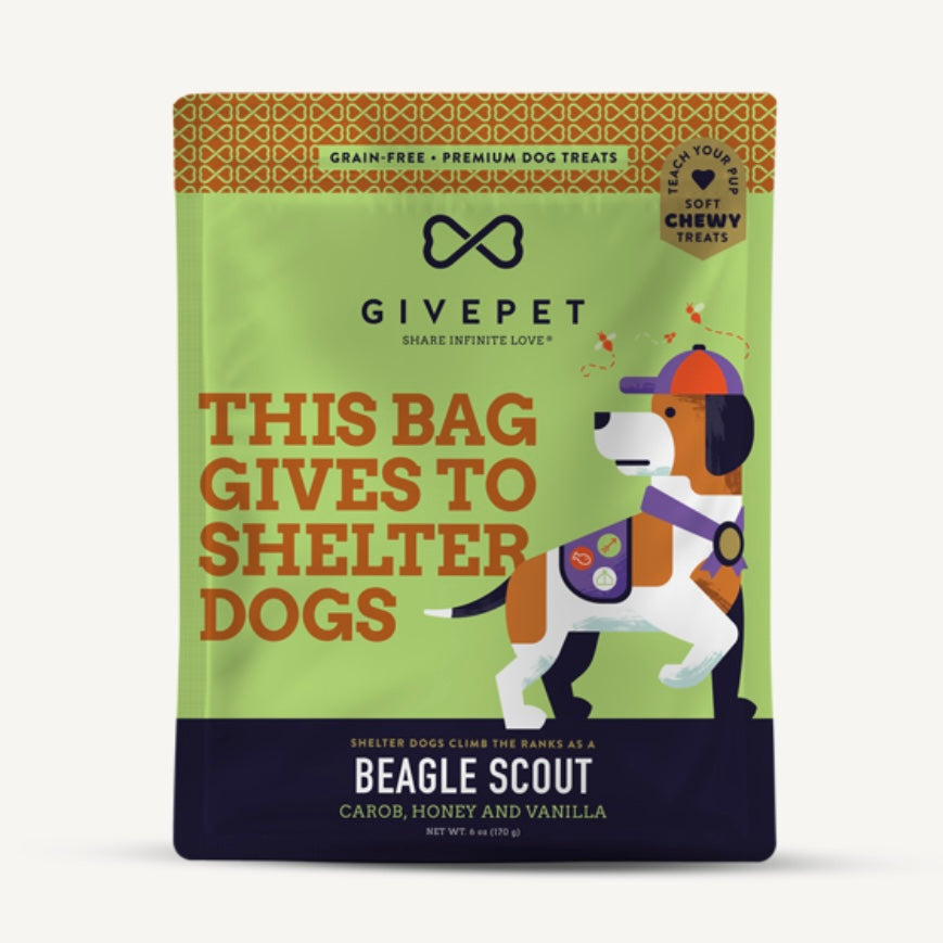 GivePet Beagle Scout-Carob Honey & Vanilla