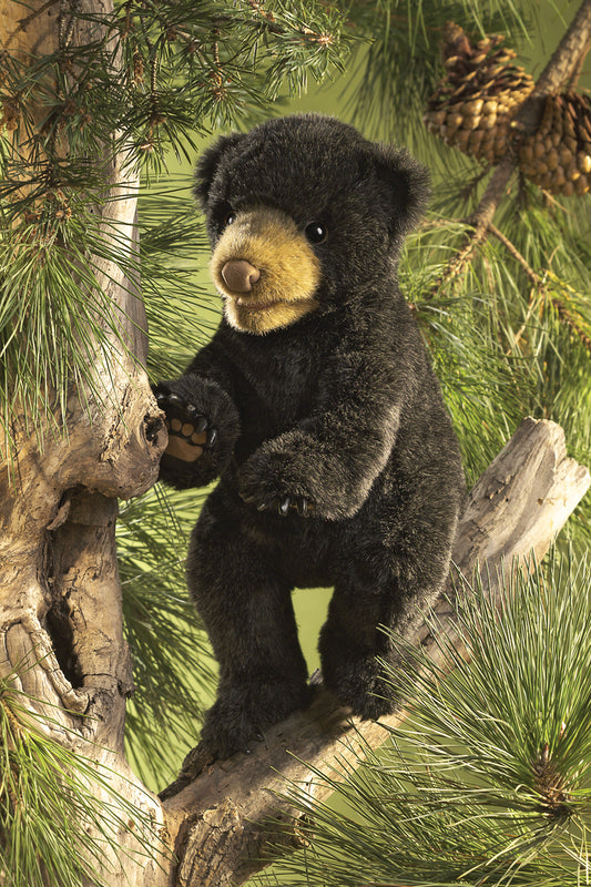 Black Bear Cub Puppet