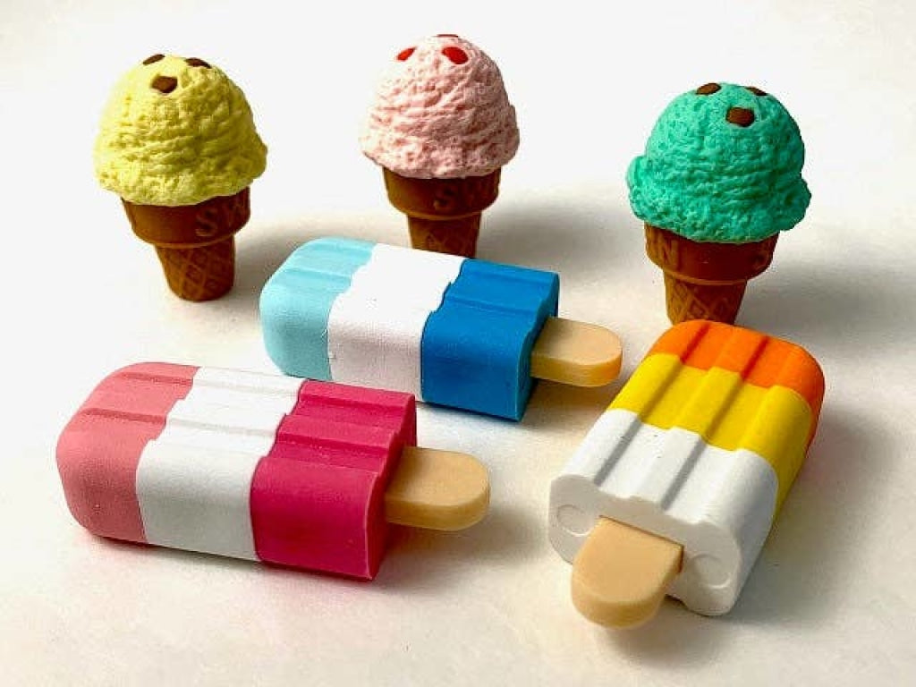 Iwako Ice Cream Bar Eraser
