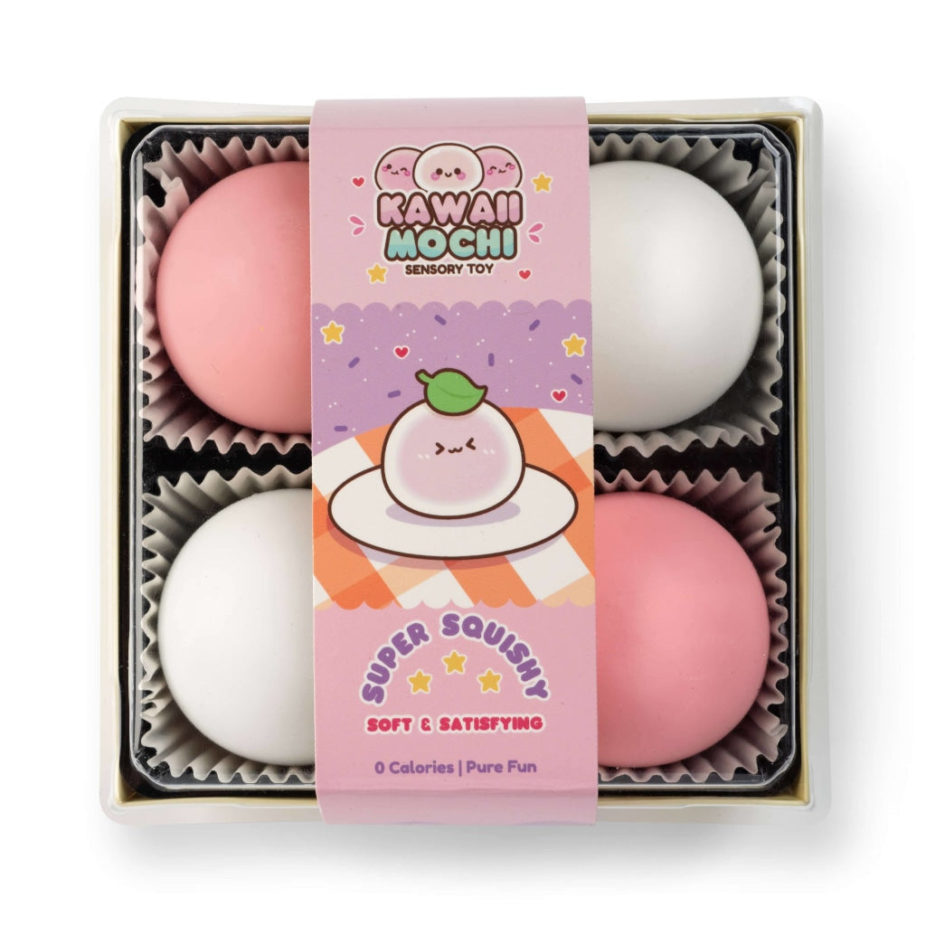 Kawaii Mochi 4 Pack Sensory Fidget Toys (12Pcs/Case) - Ws