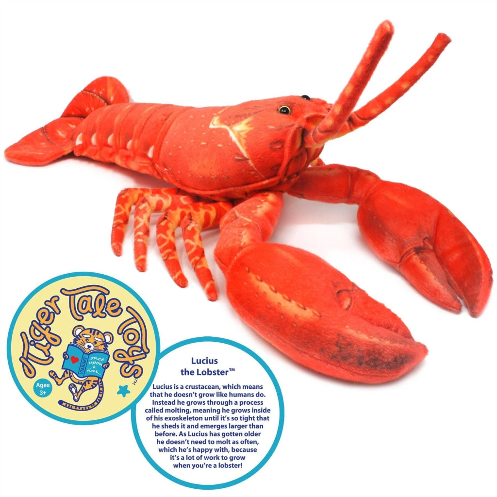 Lucius The Lobster | 26 Inch Stuffed Animal Plush