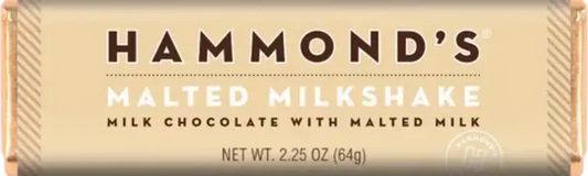 Malted Milkshake Milk Chocolate Candy Bar 2.25Oz &