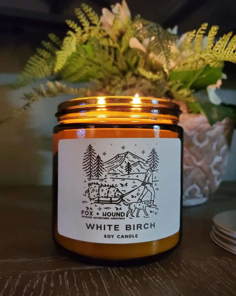 Odor Eliminator Soy Candle - White Birch Christmas Candles