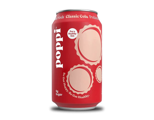 Poppi Classic Cola A Healthy Sparkling Prebiotic Soda