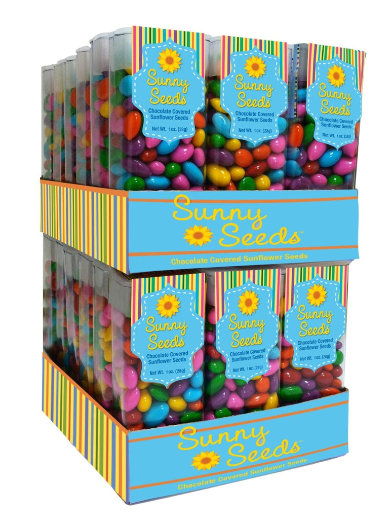 Rainbow Colored Sunny Seeds® In 1 Oz Tubes