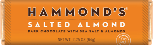 Salted Almond Chocolate Bar 2.25Oz Candy &