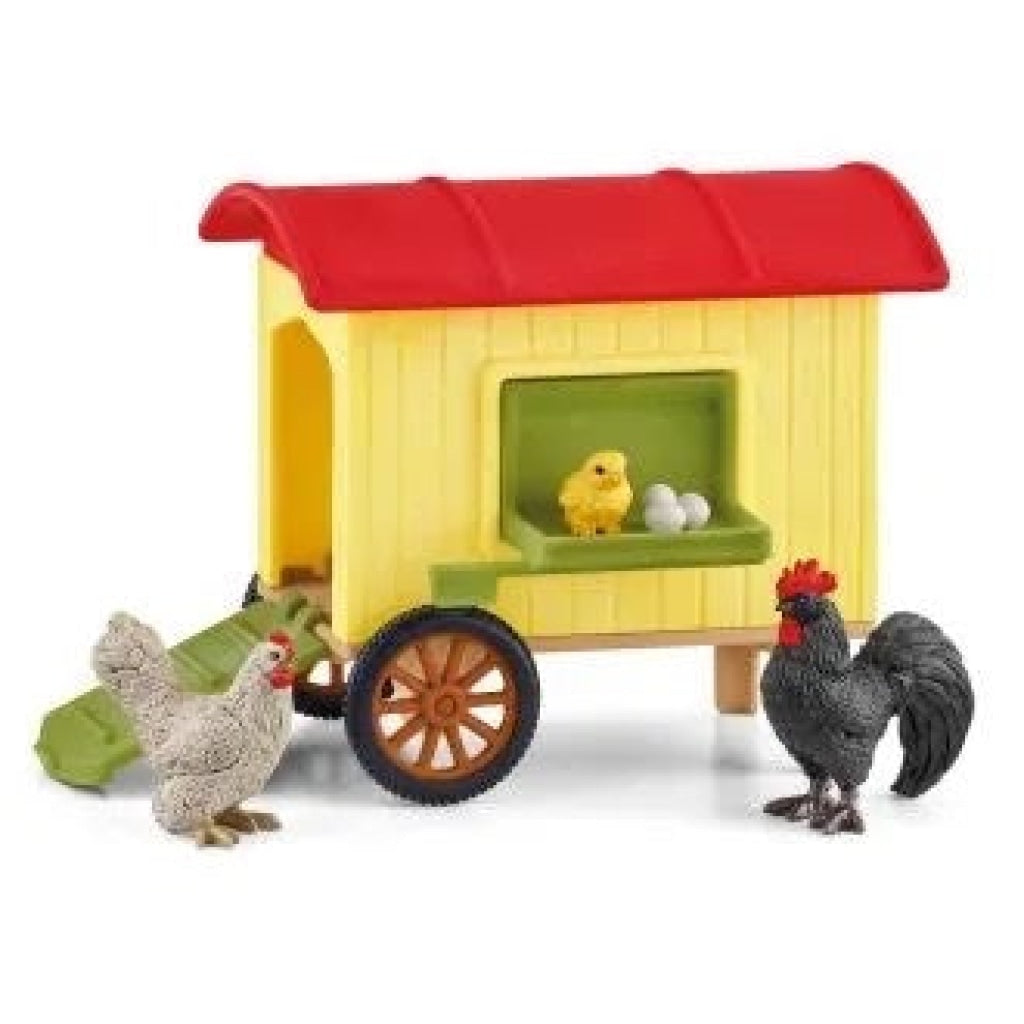 Schleich Mobile Chicken Coop Toys