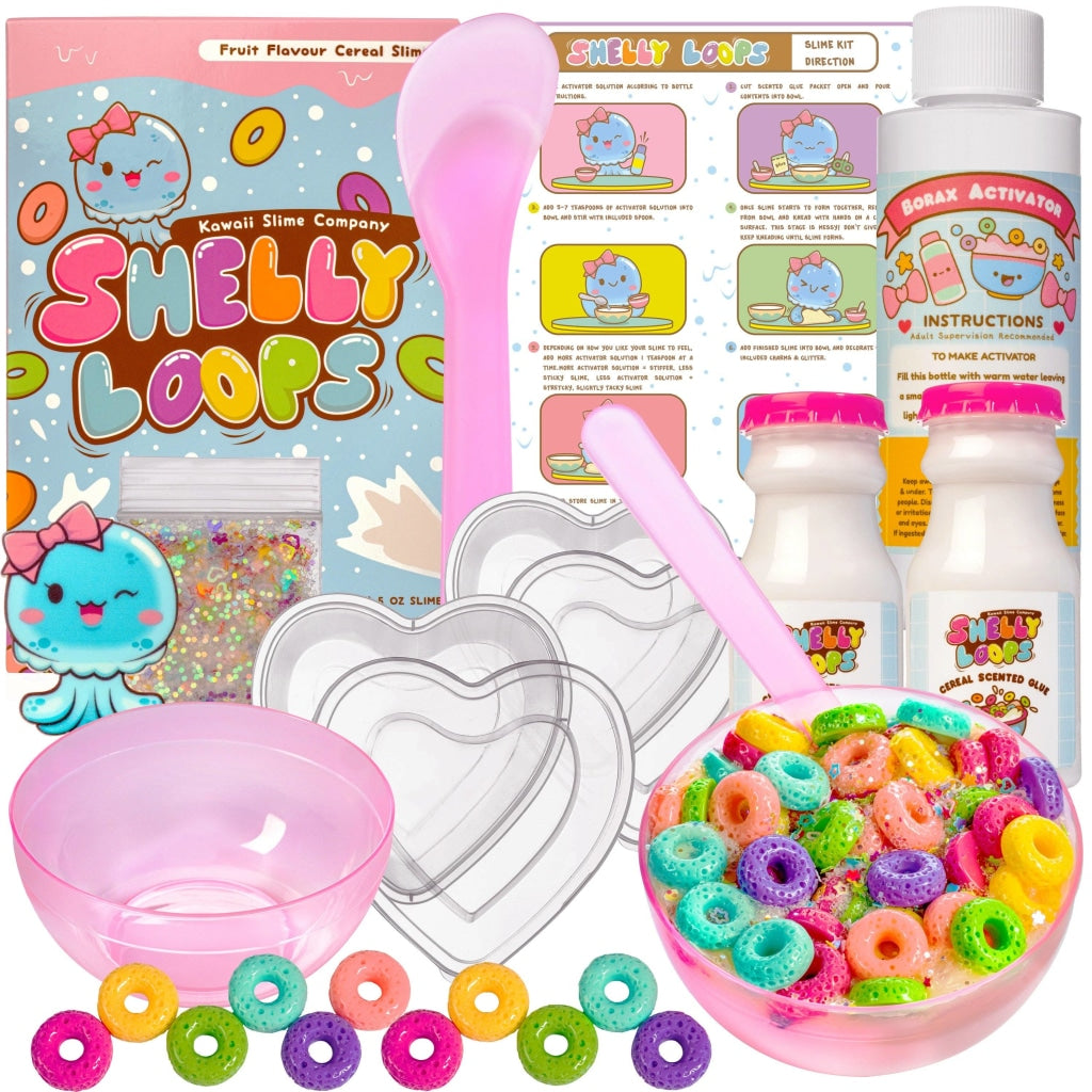 Shelly Loops Cereal Slime Diy Kit-Coming Soon!