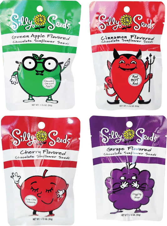 Silly Seeds-Flavored Chocolate Sunflower Seeds! Candy & Chocolate
