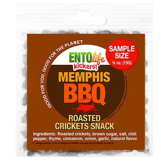 Smoky Memphis Bbq Cricket Snacks Crickets