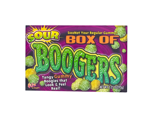 Sour Box Of Boogers Candy & Chocolate