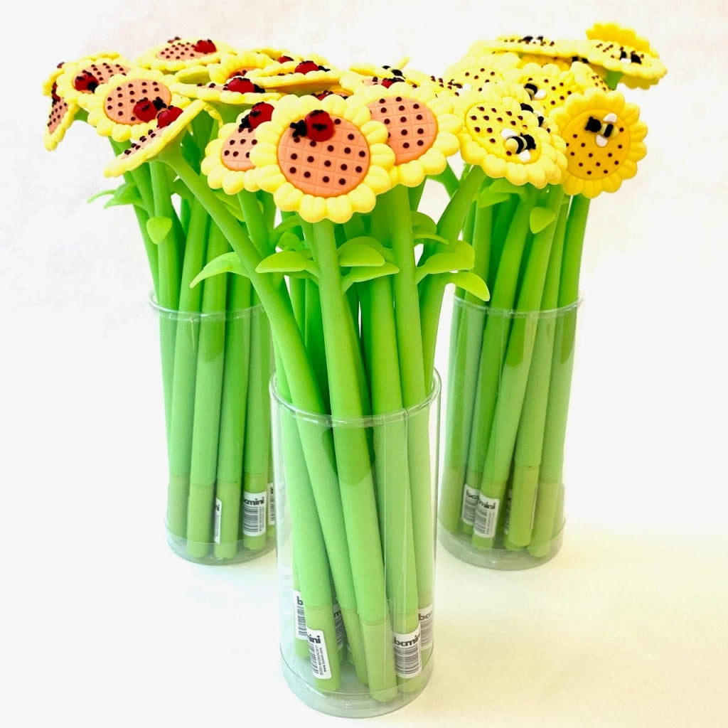 Sunflower Wiggle Gel Pen